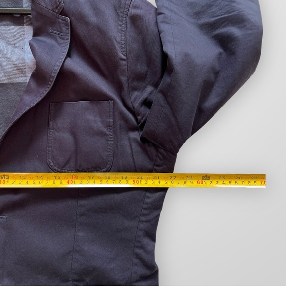 Burberry Cotton Blazer Navy Blue | Mens Blazers | Suits and Jackets | La⦠- Picture 4 of 10